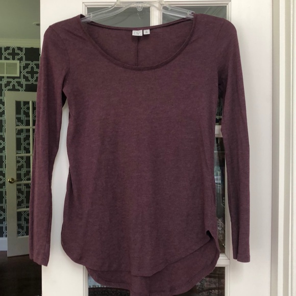 Maroon long sleeve crew neck - Picture 1 of 2